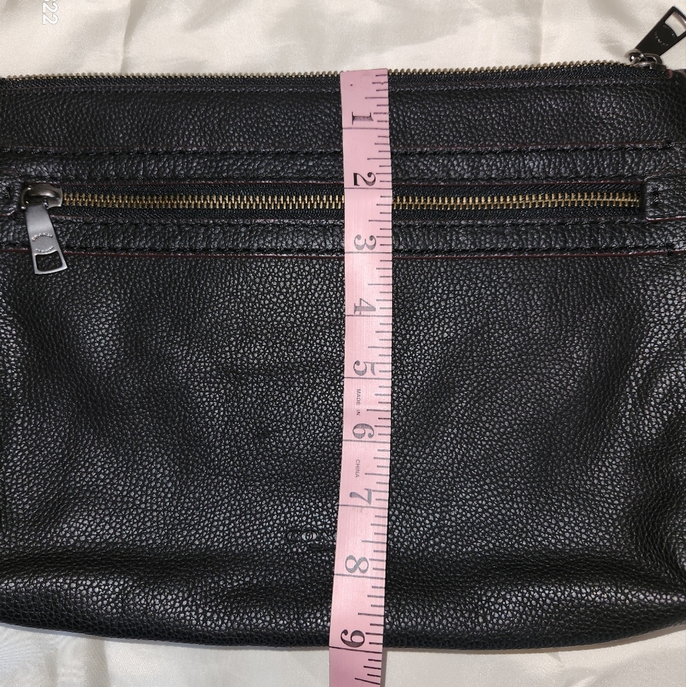 Coach Black Leather Clutch - Picture 7 of 7